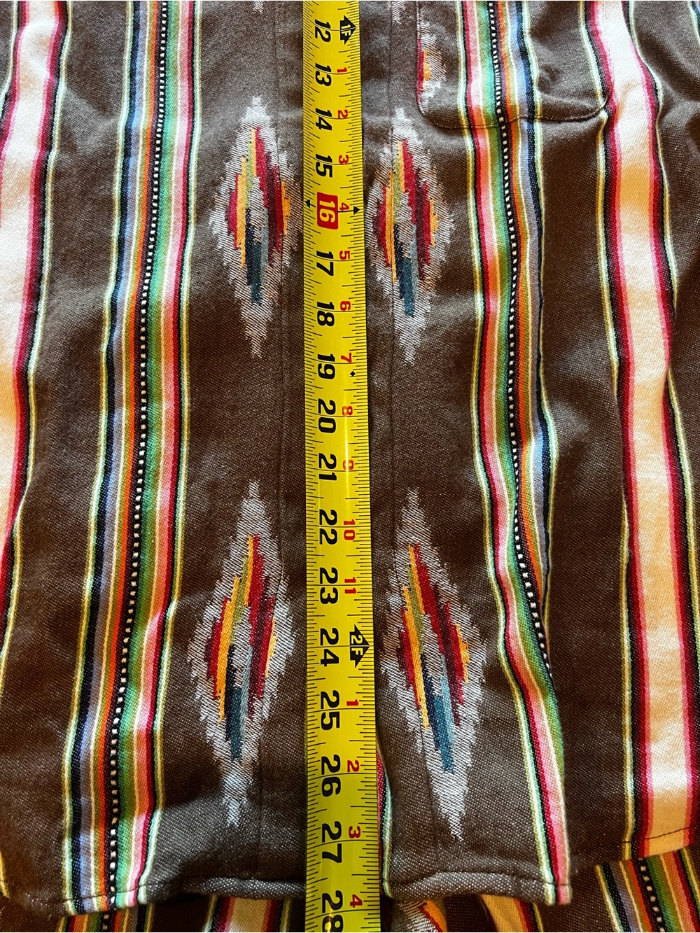 Kardo Handwoven Blanket Stripe Shirt & Shorts Set Mens M Fits Small STAG - Picture 6 of 12